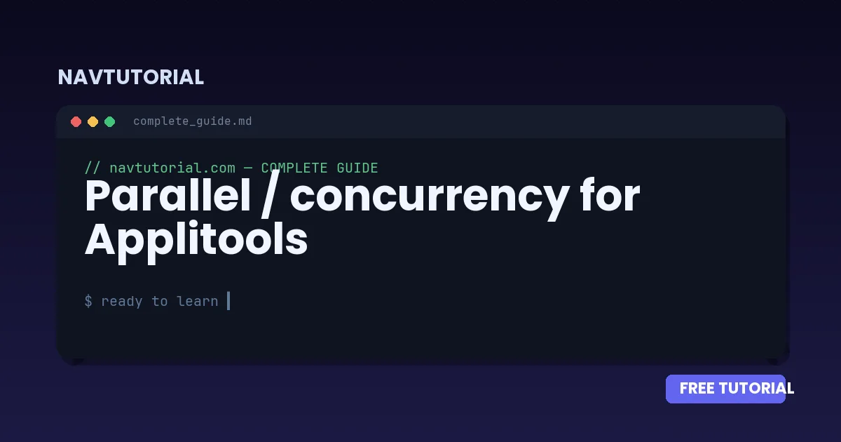 Parallel / concurrency for Applitools