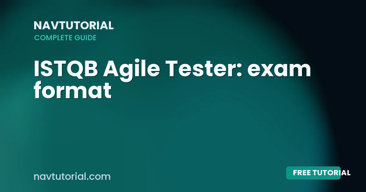 ISTQB Agile Tester: exam format