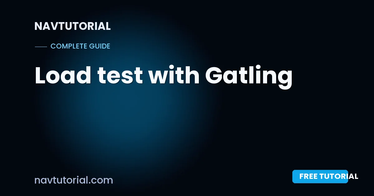 Load test with Gatling