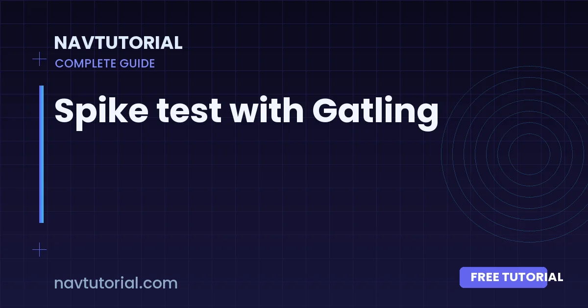 Spike test with Gatling
